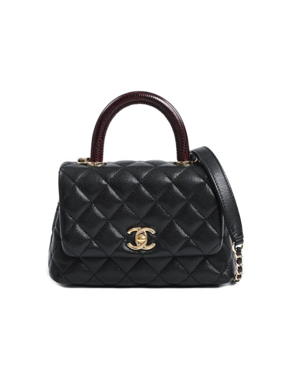 Chanel Handbag Top Handle Mini Flap